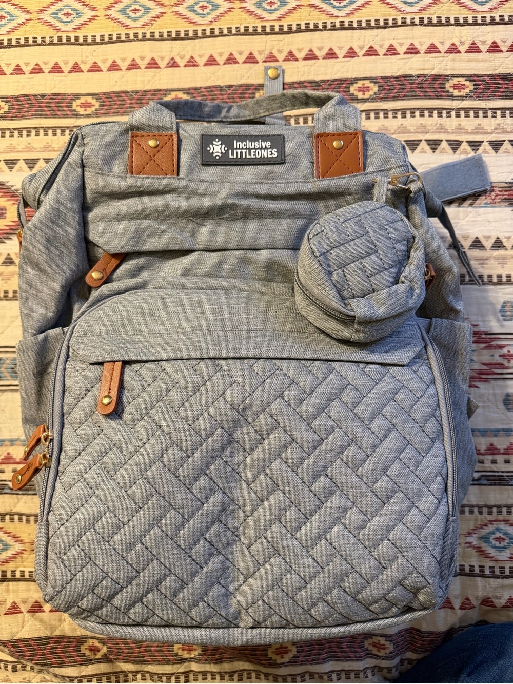 Diaper bag with features